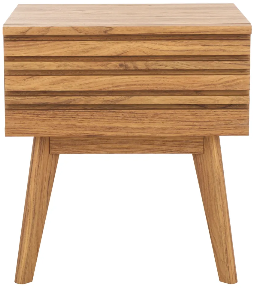 Esma 1 Drawer Nightstand - Oak
