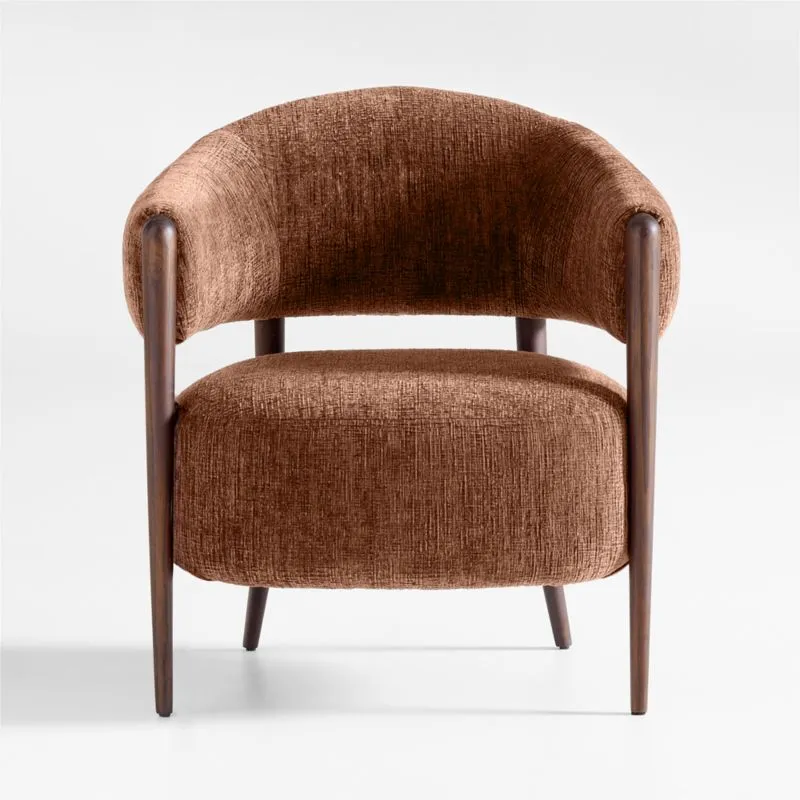 Santi Wood Accent Chair
