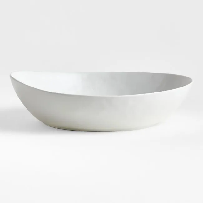 Mercer Matte White Porcelain Serving Bowl