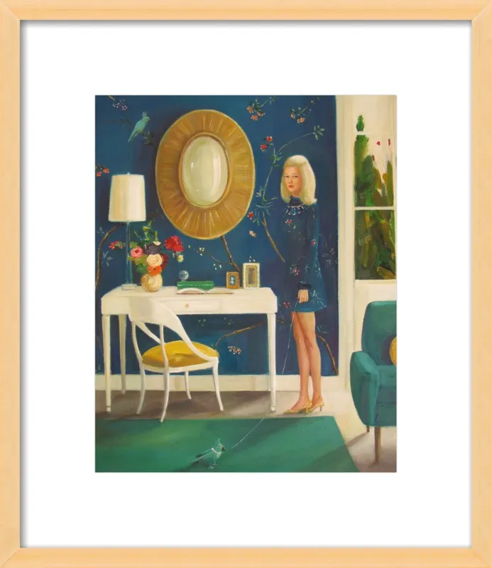 The Invisible Nature of Tansy Fairchild by Janet Hill for Artfully Walls