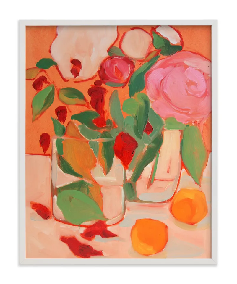 Orange Flirt Limited Edition Fine Art Print