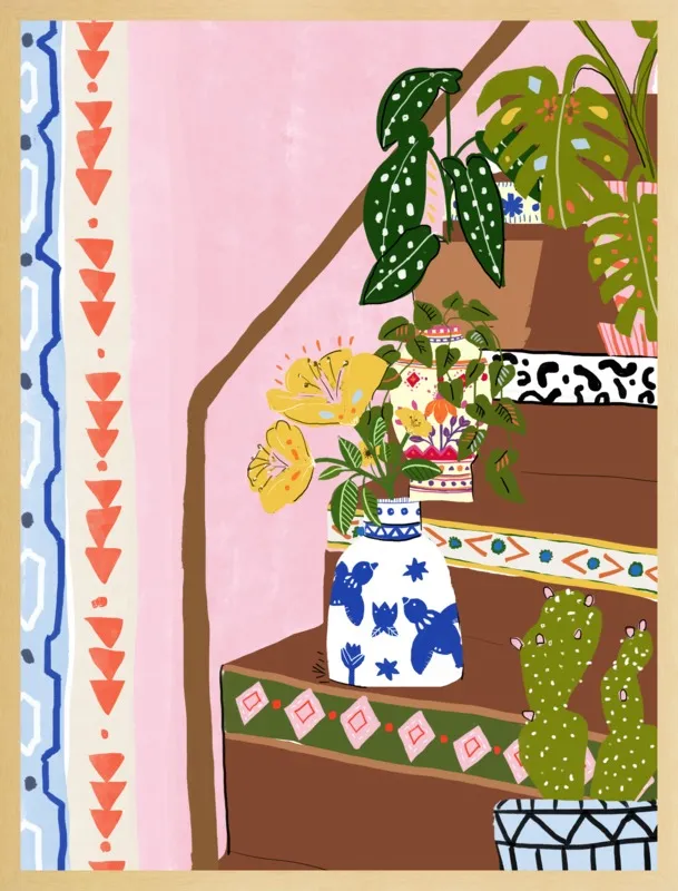 Bohemian Tiles by Alja Horvat for Artfully Walls