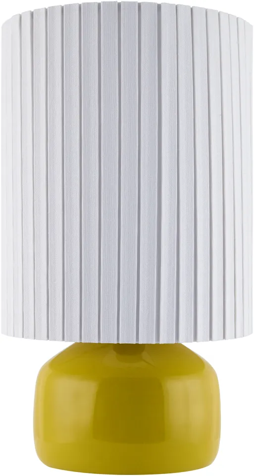 Vadso  Glazed 15"H x 8"W x 8"D Accent Table Lamp