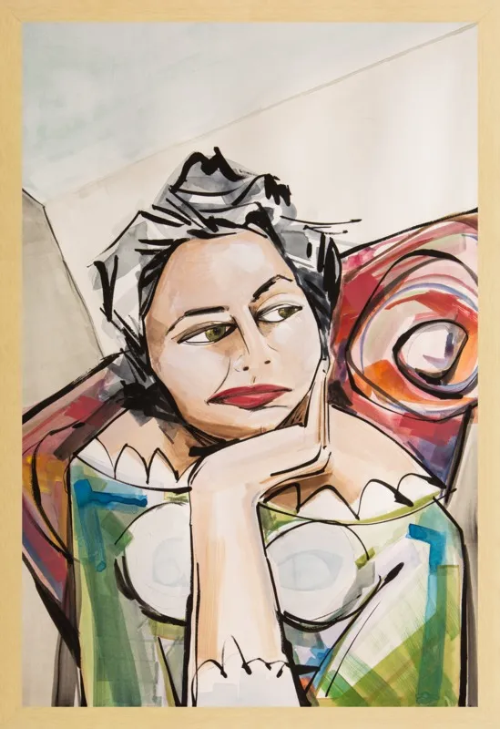 Ponder by Becky Aubry for Artfully Walls
