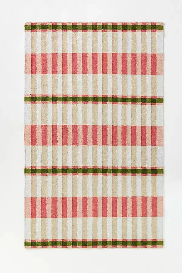 Poppy Indoor/Outdoor Flatwoven Geometric Rug