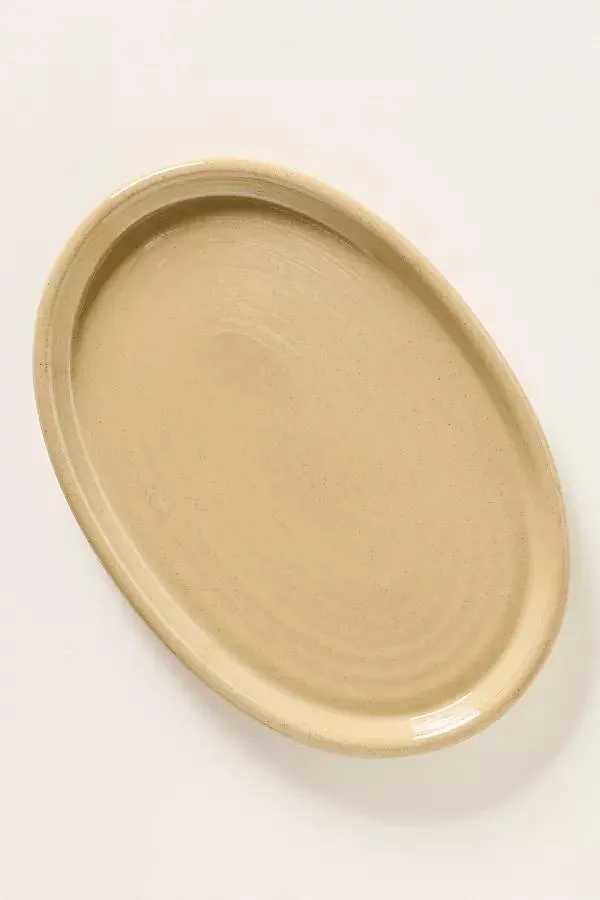Scotia Stoneware Oval Platter