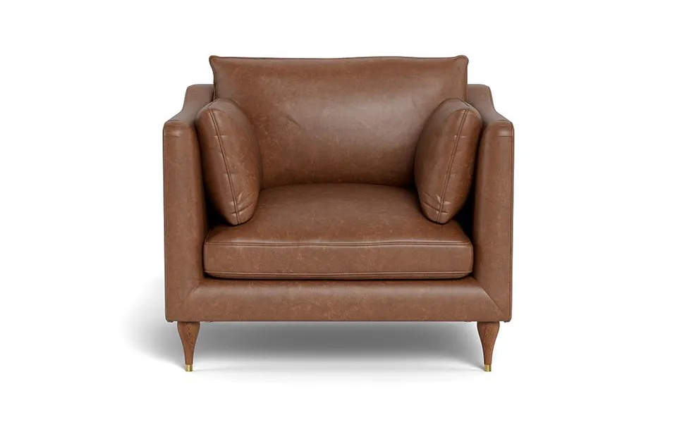 Caitlin Leather Accent Chair by The EverygirlÃ?Â®