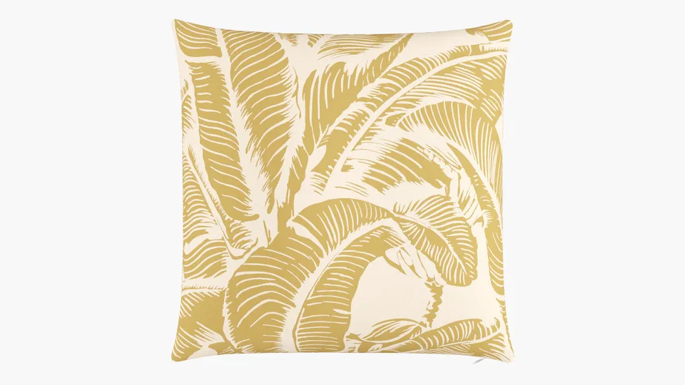 Throw Pillow Cover 26", Ochre Martinique® Encore, 26" x 26"