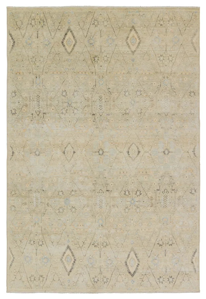 Maisie Medallion Green/ Blue Runner Rug (2'6"X8')
