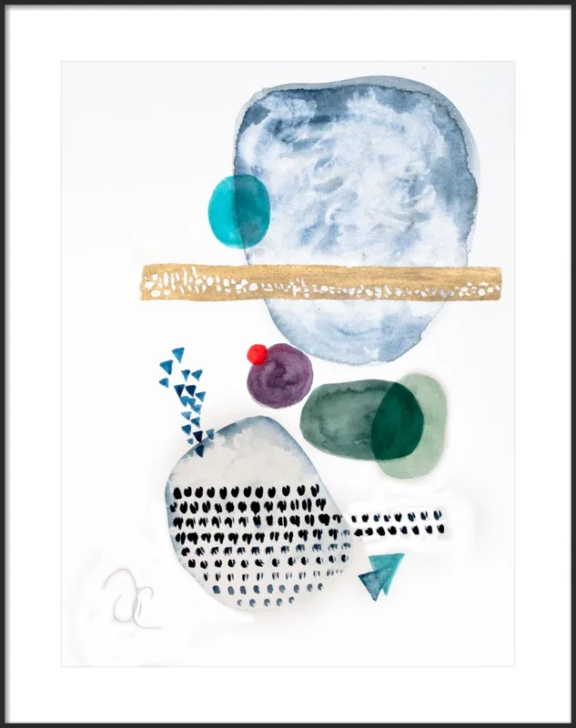 Under the sea by Victoria Gonzalez for Artfully Walls