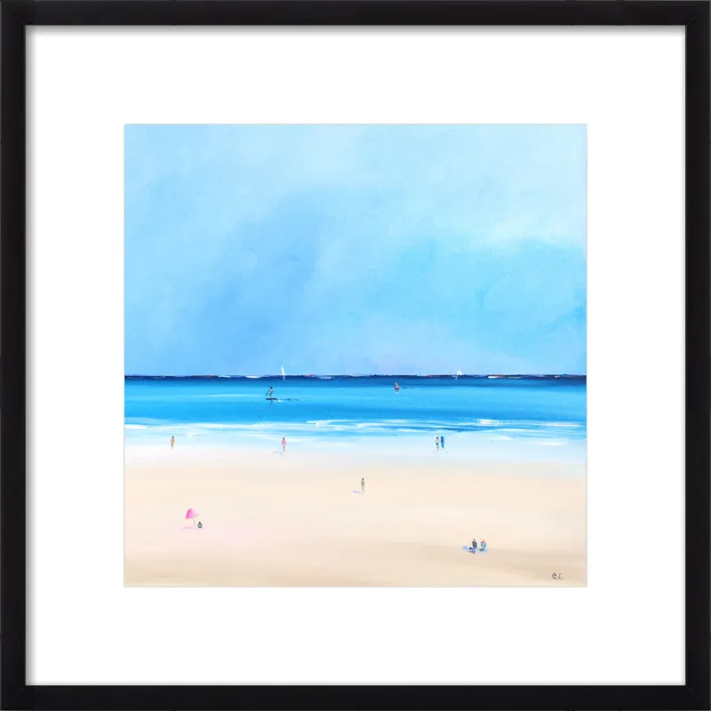 Smooth Ocean Sale by Caroline Chriss  for Artfully Walls