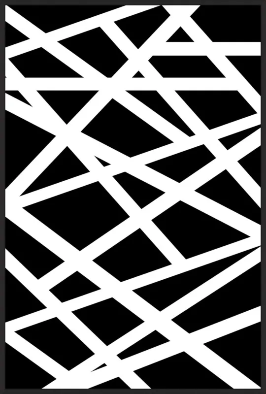 Criss Cross by Emine Ortega for Artfully Walls