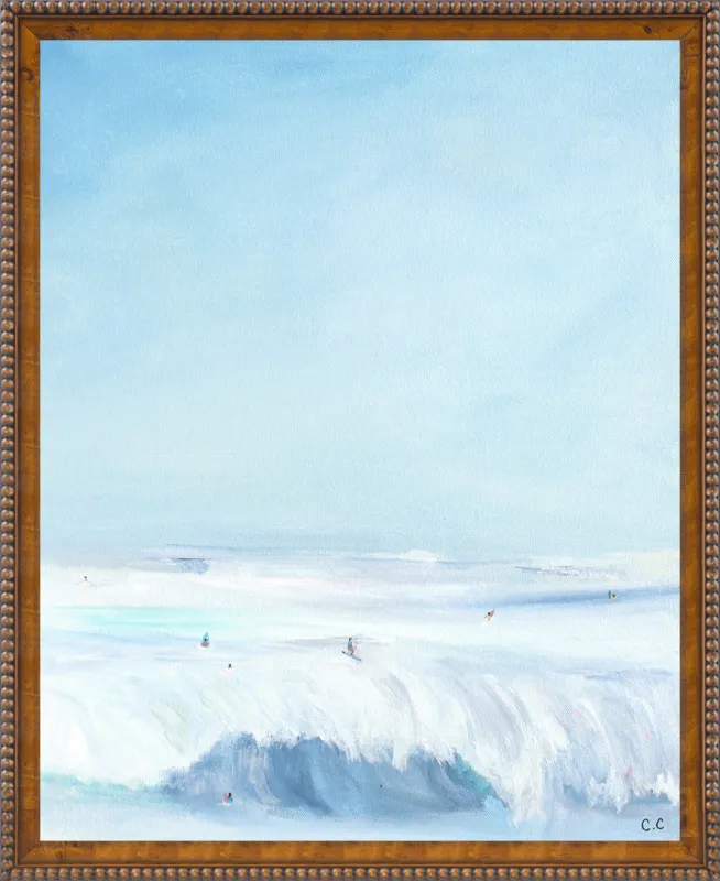 Wave Riders  by Caroline Chriss  for Artfully Walls