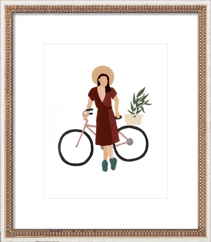 Biking Beauty by Taylor Ann for Artfully Walls