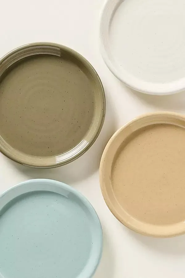 Scotia Stoneware Side Plates, Set of 4