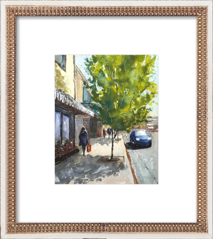 Shops in Laguna by Lauren Dusing for Artfully Walls