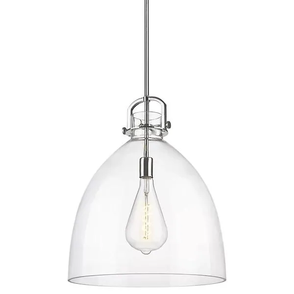 Preston Arched Frame Glass Dome Pendant