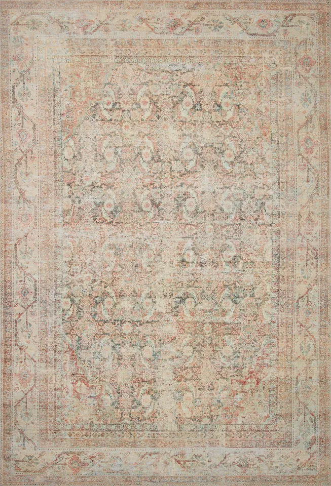 Loloi Adrian Natural / Apricot 5'-0" x 7'-6"