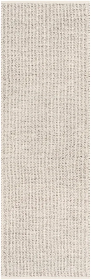 Azalea Beige Indoor 2'6" x 8' Handmade Rug