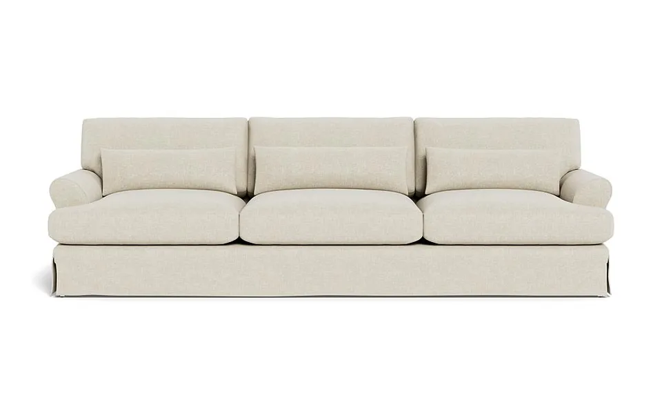 Maxwell Slipcovered 3-Seat Sofa by Apartment Therapy