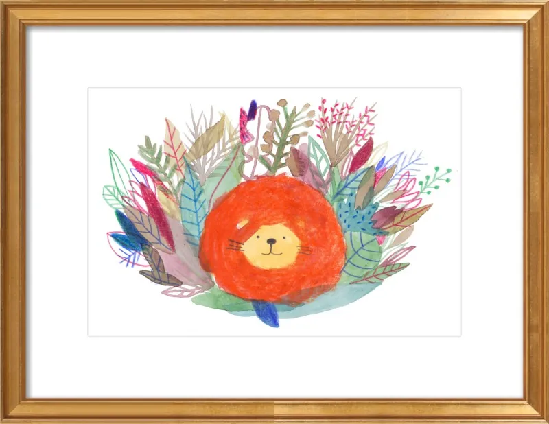 Lion by Marion Barraud for Artfully Walls