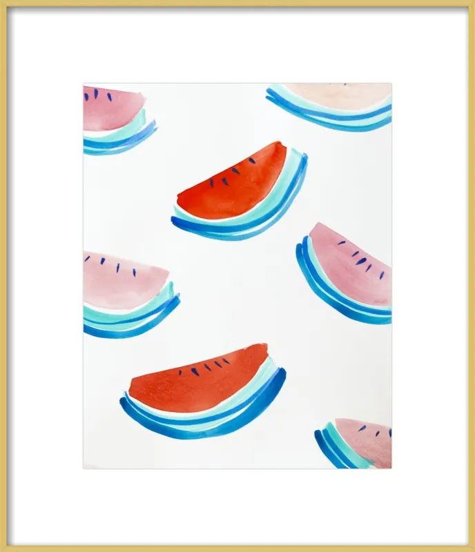 Watermelon by Britt Bass Turner for Artfully Walls