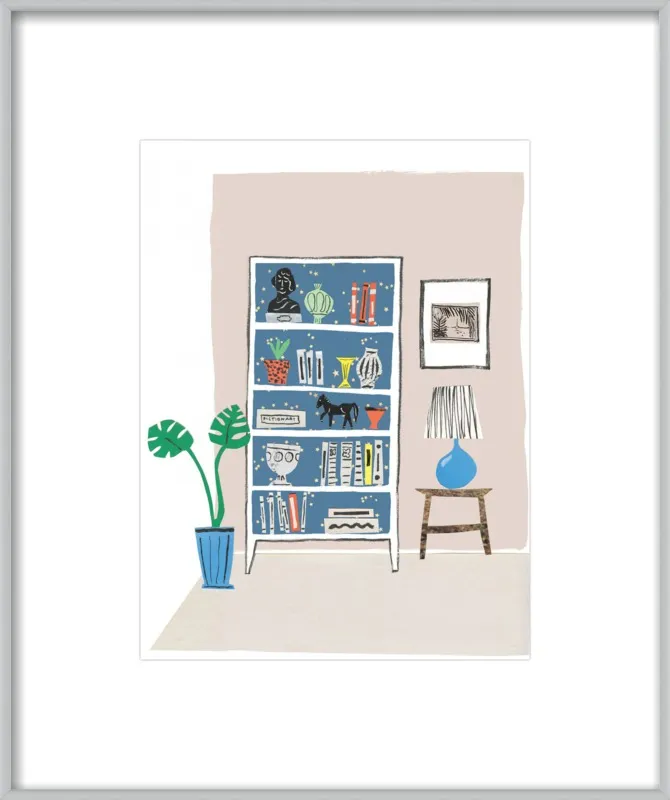 Shelfie by Danielle Kroll for Artfully Walls