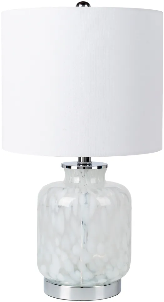 Picton White Painted 22"H x 12"W x 12"D Accent Table Lamp
