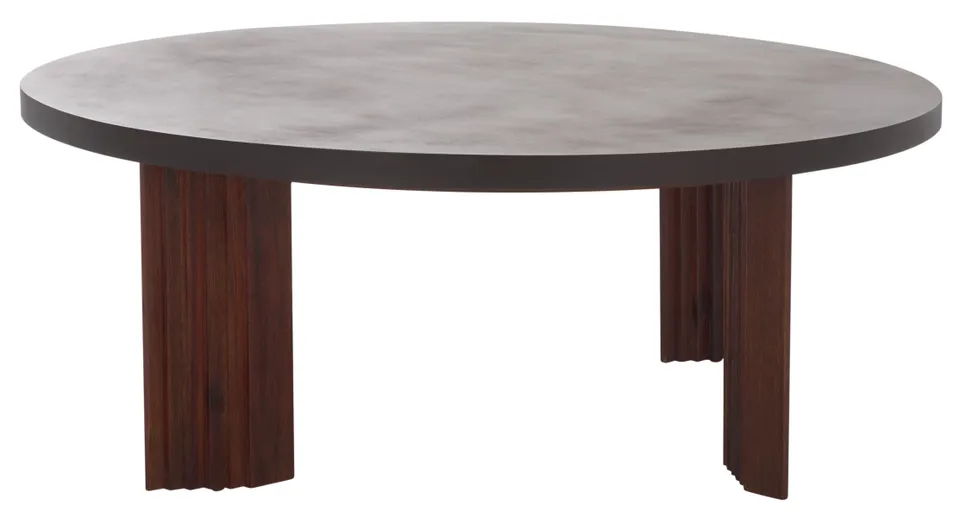 Basilio Coffee Table - Charcoal / Espresso