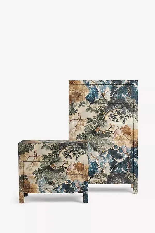 Hale Canvas Five-Drawer Dresser