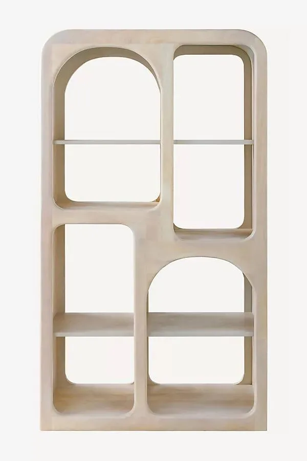 Tana Adjustable Wood Bookcase