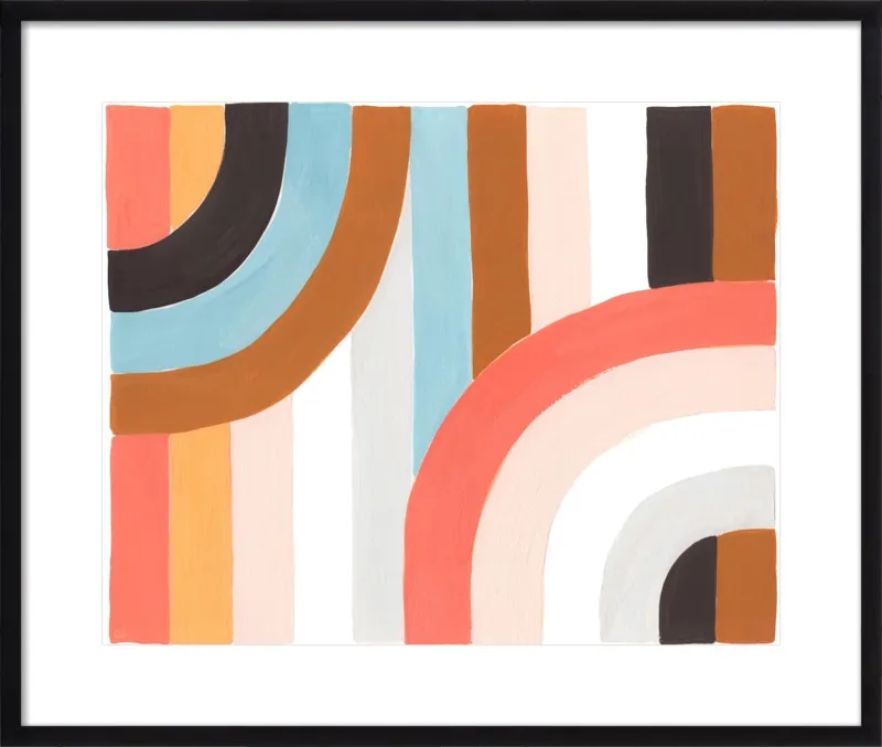 Colors from '73 by Carrie Shryock for Artfully Walls