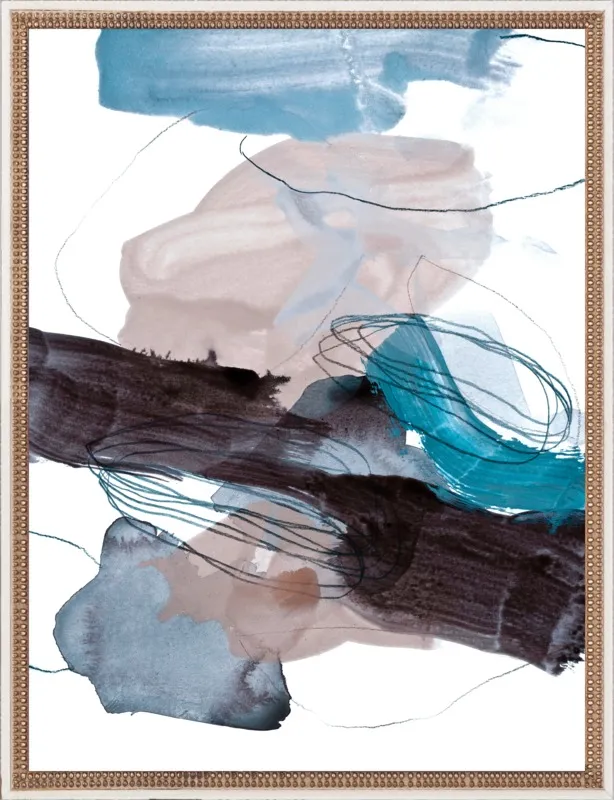 abstract painting VIII by Iris Lehnhardt for Artfully Walls