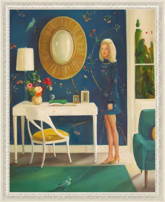 The Invisible Nature of Tansy Fairchild by Janet Hill for Artfully Walls