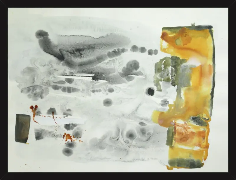 work on paper #24 by Emily Van Horn for Artfully Walls