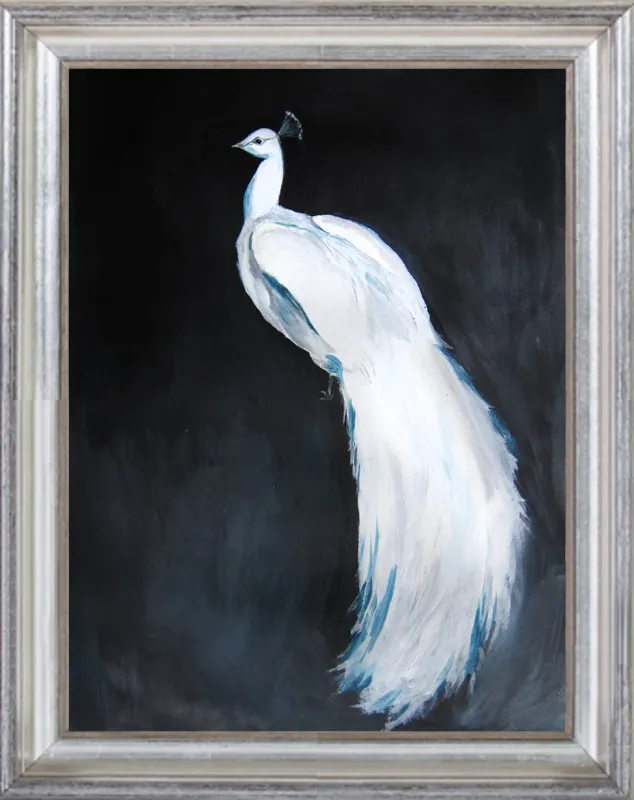 White Peacock II by Christine Lindstrom for Artfully Walls