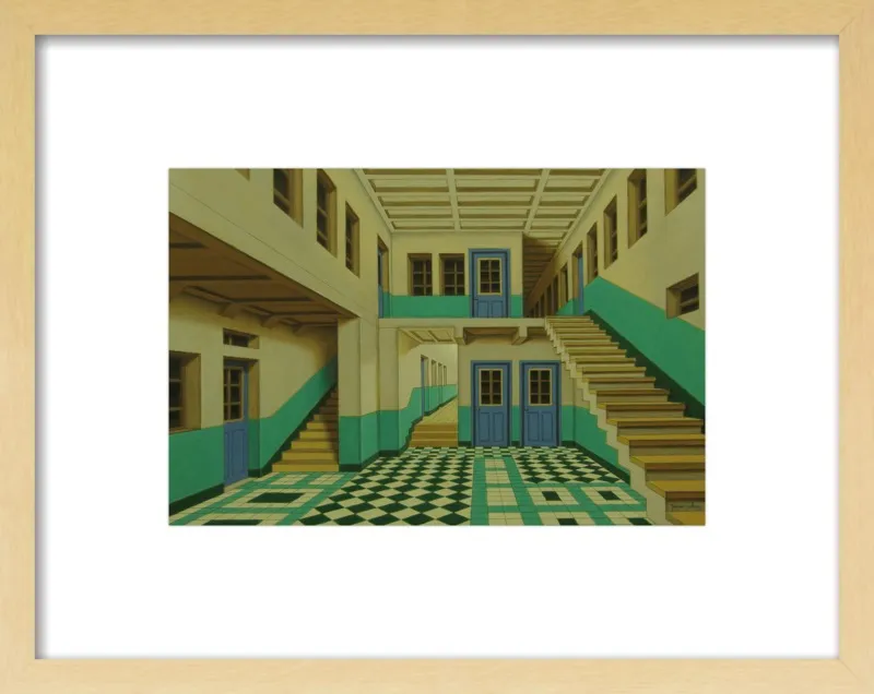 Interior 3 by Yacov Gabay for Artfully Walls