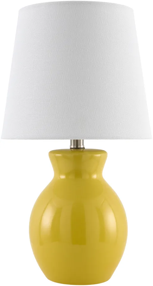 Stella Diminuta  Glazed 15"H x 8"W x 8"D Accent Table Lamp