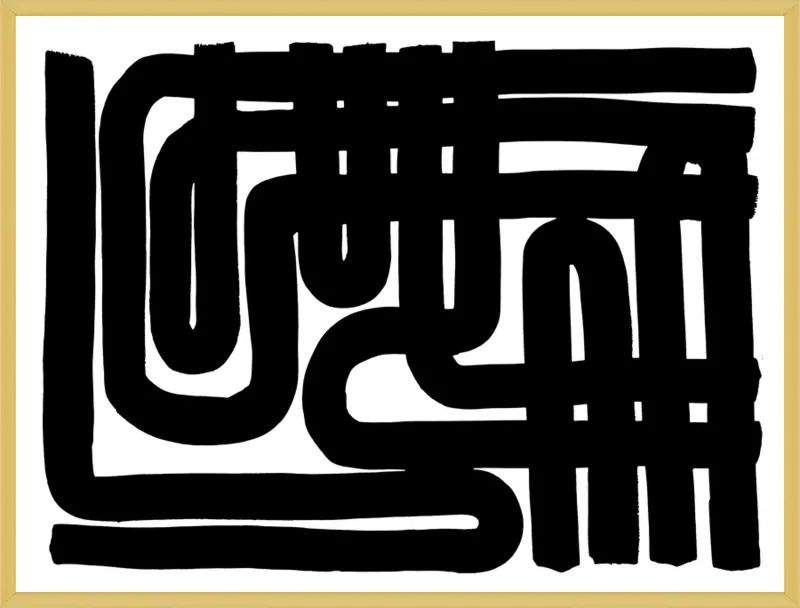Maze by Kate Roebuck for Artfully Walls