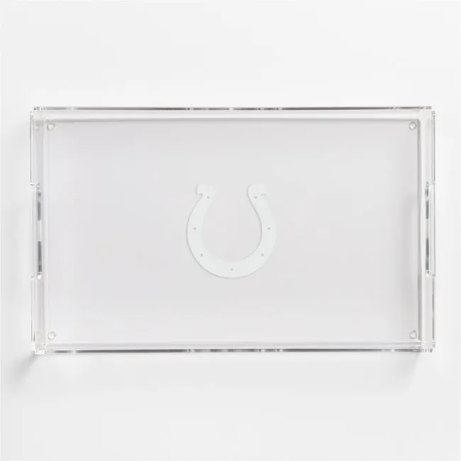 NFL Indianapolis Colts Small Rectangle Acrylic Decorative Tray