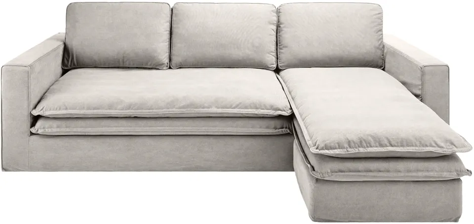 Davis Cotton 37"H x 106"W x 45"D Sectional