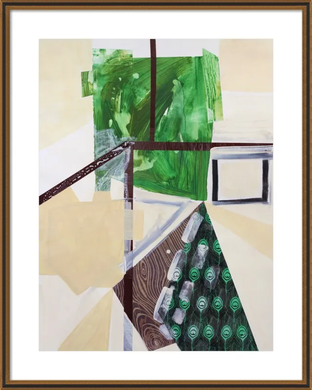 Abstract Study (trail map) by Pamela Staker for Artfully Walls