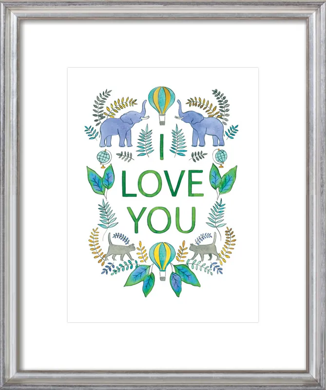 I Love You by Rachel Rogers for Artfully Walls