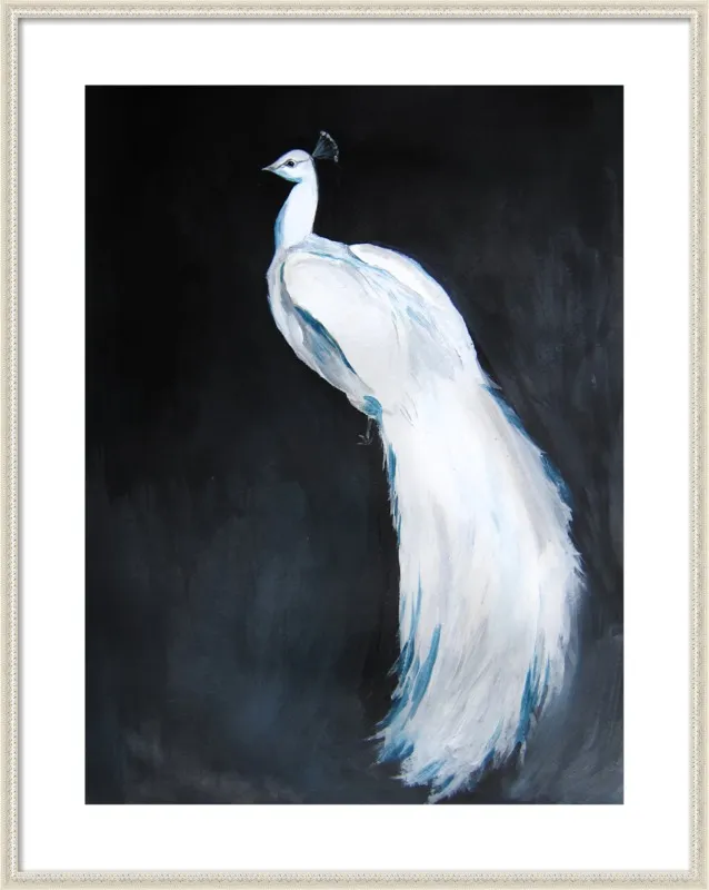 White Peacock II by Christine Lindstrom for Artfully Walls