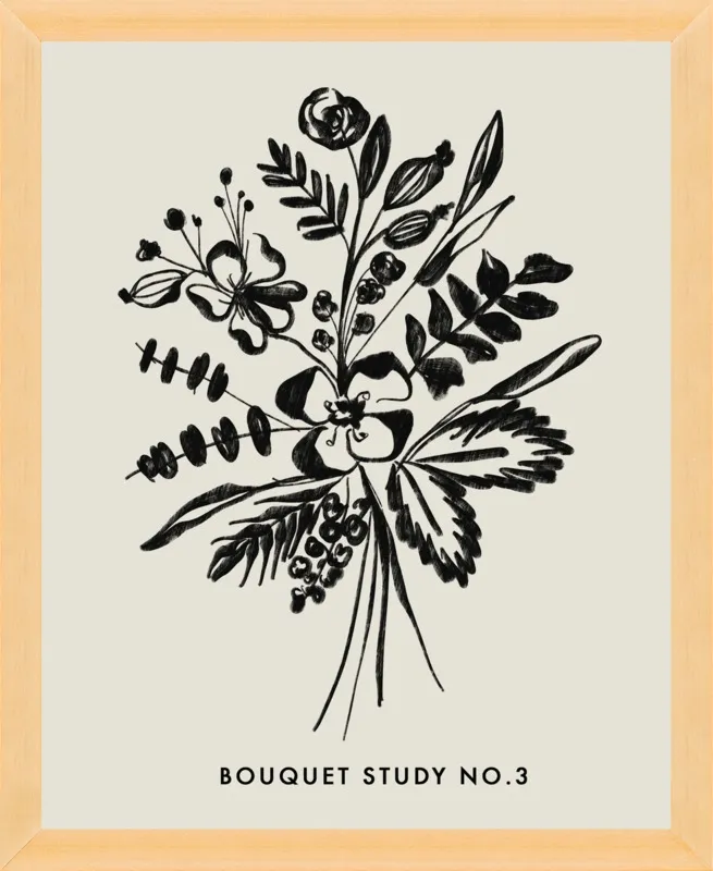 Bouquet Study No. 3 by Nancy Noreth for Artfully Walls