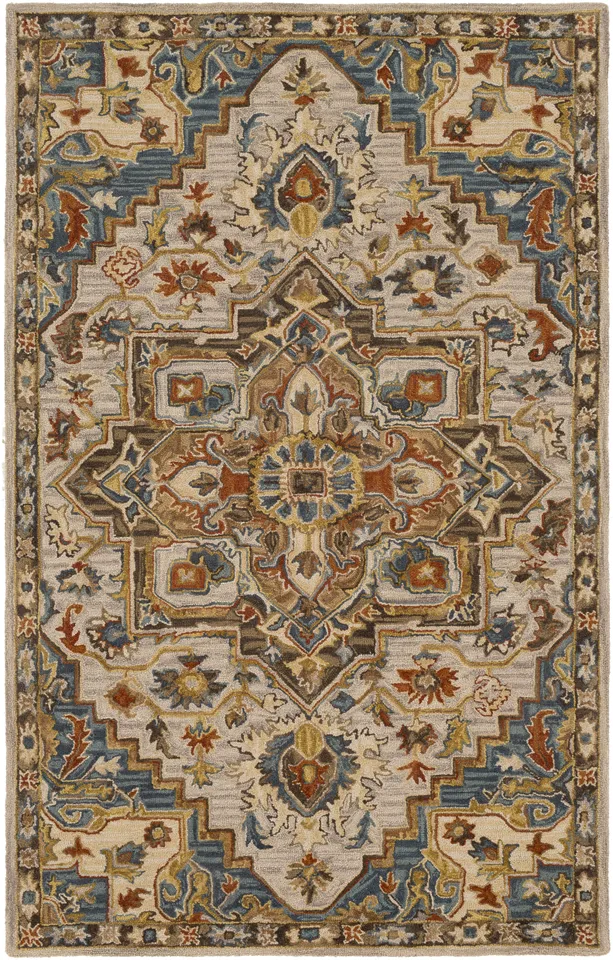 Artemis Brown Indoor 5' x 7'6" Handmade Rug