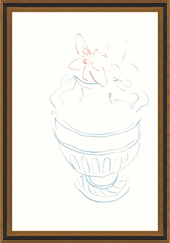 Sevres vase by Shanti Shea An for Artfully Walls