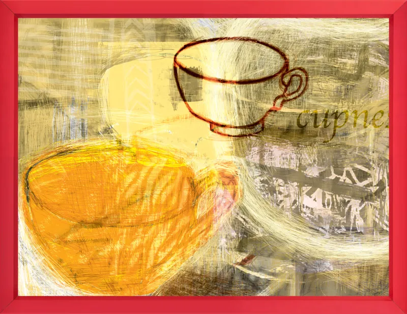 Still Life with Cups by Carmel Kushnir for Artfully Walls