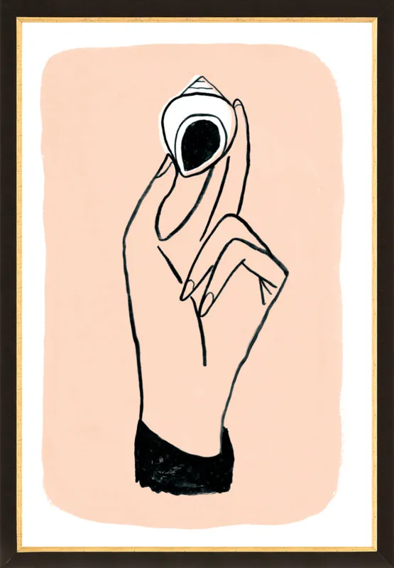My Hand is My Face by Michael Doyle - Apartment On Belmont for Artfully Walls