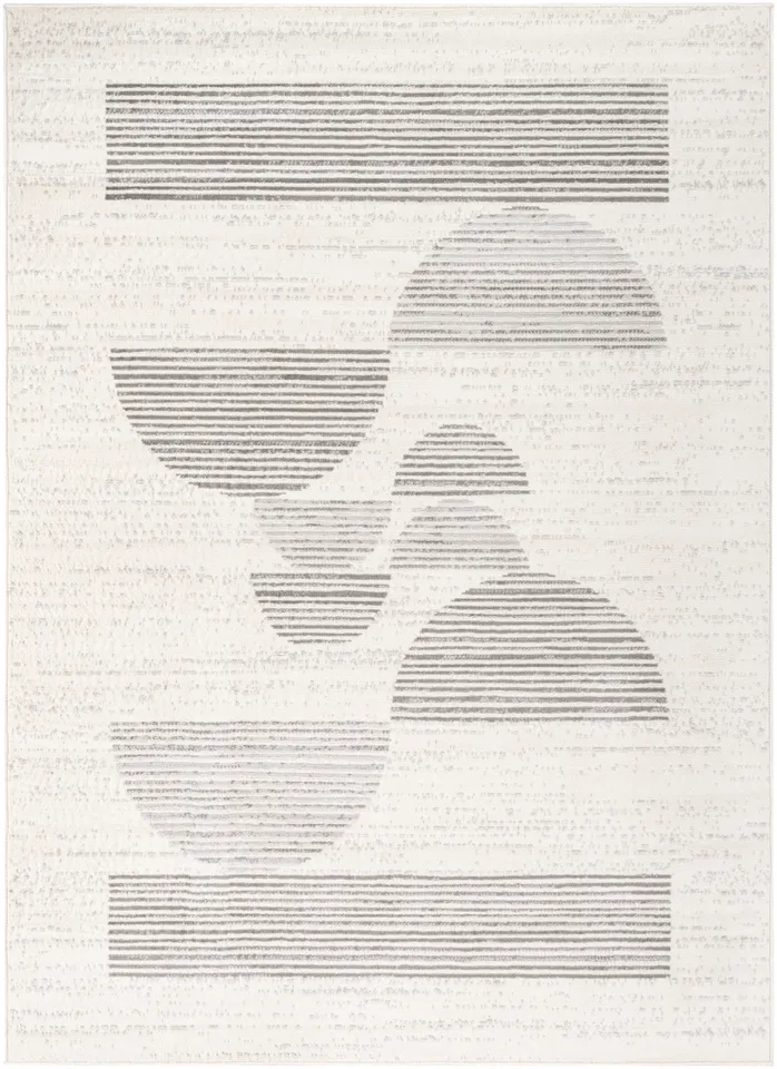 Pisa Beige Indoor 5' x 7' Machine Woven Rug